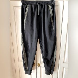 Elastic waist drawstrings Track Pants Two pockets Unisex Size S Waist 24 to 34"